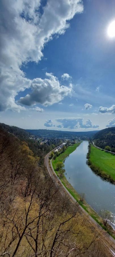 Appartamento Froschkoenig Mit Teichblick Trendelburg Esterno foto